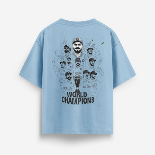 Team India Champions Trophy 2025 T-Shirt – Cheer for Victory! 🇮🇳🏆